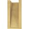 Ekena Millwork 5"W x 5"D x 10"H Wide Concord Rough Cedar Woodgrain TimberThane Corbel, Primed Tan CORUR05X05X10CONRCPR - alternate 4
